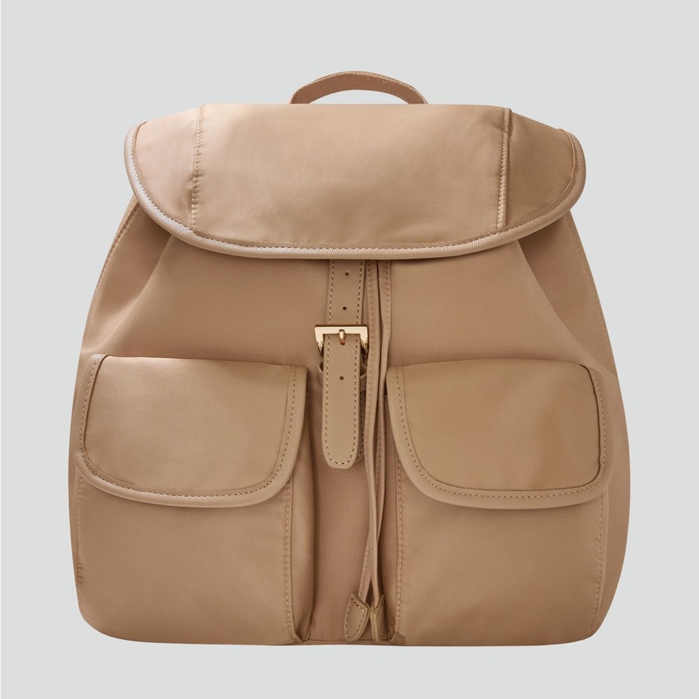 YEAR OF OURS X FFF Taupe Backpack NWT Nylon Utility Bag
